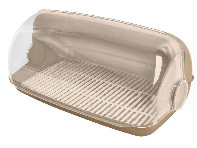 Хлебница Plast Team большая 415х260х185 мм шоколадный мокко